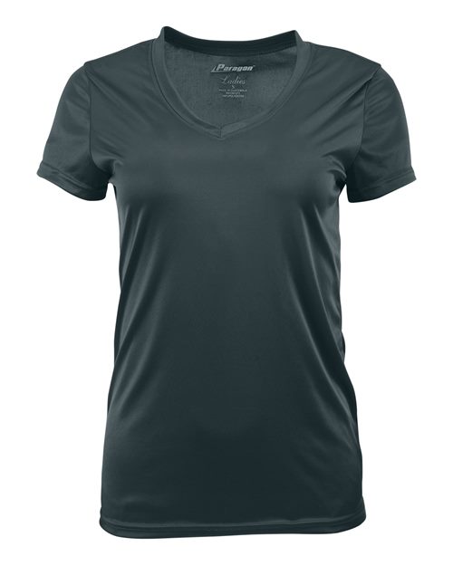 Paragon 203 Women's Vera V-Neck T-Shirt - Graphite - front