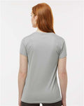 Paragon 203 Women's Vera V-Neck T-Shirt - Medium Grey - model back