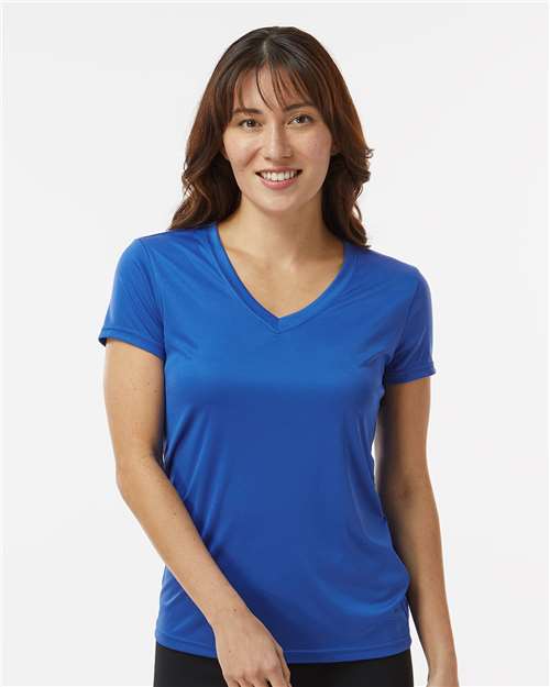 Paragon 203 Women's Vera V-Neck T-Shirt - Royal - model front