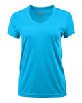Paragon 203 Women's Vera V-Neck T-Shirt - Turquoise - front