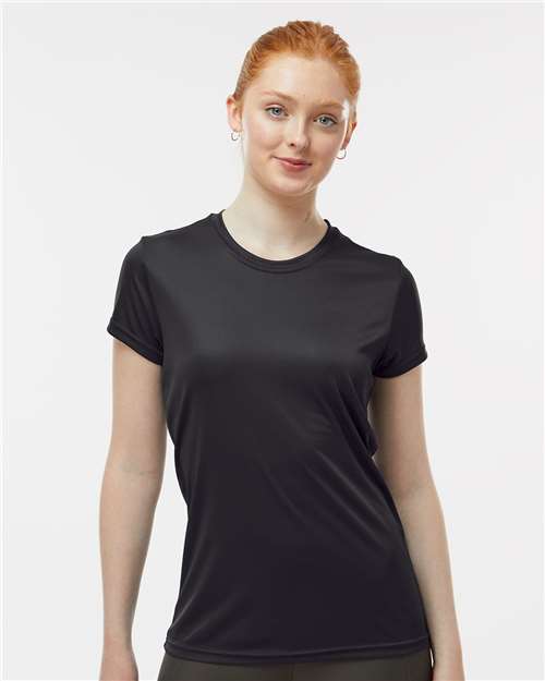 Paragon 204 Women's Islander Performance T-Shirt - Black - model front