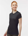 Paragon 204 Women's Islander Performance T-Shirt - Black - model side