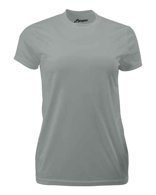 Paragon 204 Women's Islander Performance T-Shirt - Medium Grey - front