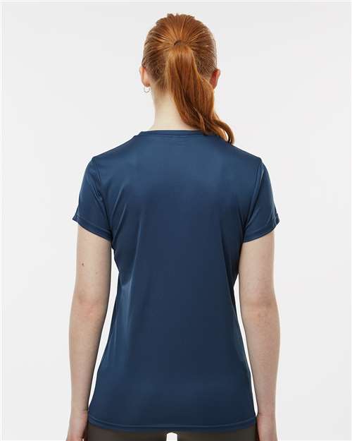 Paragon 204 Women's Islander Performance T-Shirt - Navy - model back