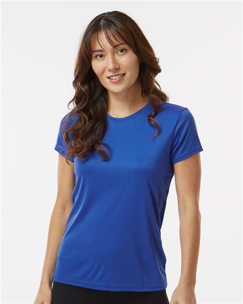 Paragon 204 Women's Islander Performance T-Shirt - Royal - model front