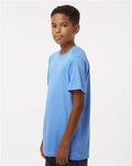 Paragon 208Y Youth Islander Performance T-Shirt - Bimini Blue - model side