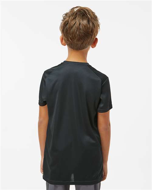 Paragon 208Y Youth Islander Performance T-Shirt - Black - model back