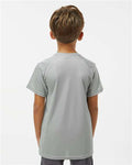 Paragon 208Y Youth Islander Performance T-Shirt - Medium Grey - model back