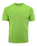 Paragon 208Y Youth Islander Performance T-Shirt - Neon Lime - front