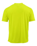 Paragon 208Y Youth Islander Performance T-Shirt - Safety Green - back