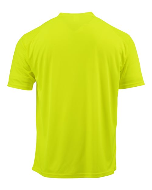 Paragon 208Y Youth Islander Performance T-Shirt - Safety Green - back