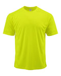 Paragon 208Y Youth Islander Performance T-Shirt - Safety Green - front