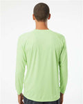 Paragon 210 Unisex Long Islander Performance Long Sleeve T-Shirt - Limeade - model back