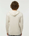 Paragon 220 Unisex Bahama Performance Hooded Long Sleeve T-Shirt - Sand - model back
