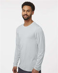 Paragon 222 Unisex Aruba Extreme Performance Long Sleeve T-Shirt - Aluminum - model side