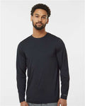 Paragon 222 Unisex Aruba Extreme Performance Long Sleeve T-Shirt - Black - model front