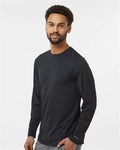 Paragon 222 Unisex Aruba Extreme Performance Long Sleeve T-Shirt - Black - model side