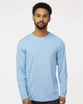 Paragon 222 Unisex Aruba Extreme Performance Long Sleeve T-Shirt - Blue Mist - model front