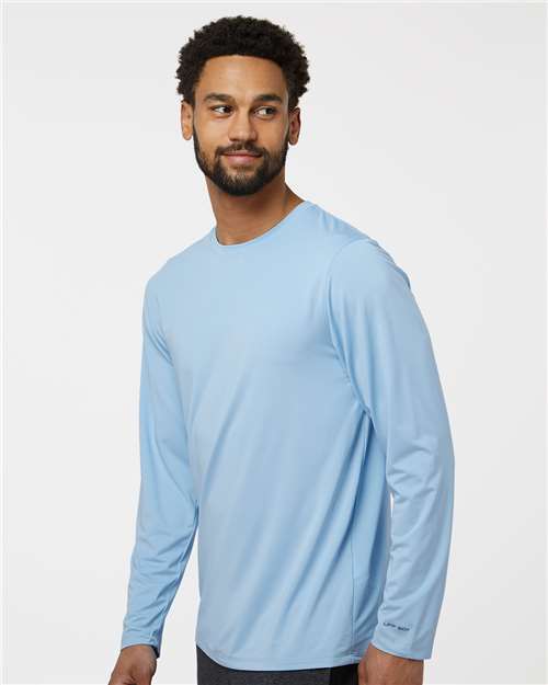 Paragon 222 Unisex Aruba Extreme Performance Long Sleeve T-Shirt - Blue Mist - model side