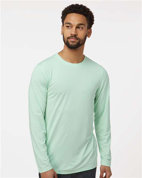 Paragon 222 Unisex Aruba Extreme Performance Long Sleeve T-Shirt - Mint Green - model front