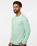 Paragon 222 Unisex Aruba Extreme Performance Long Sleeve T-Shirt - Mint Green - model side