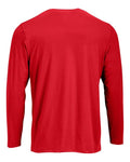 Paragon 222 Unisex Aruba Extreme Performance Long Sleeve T-Shirt - Red - back