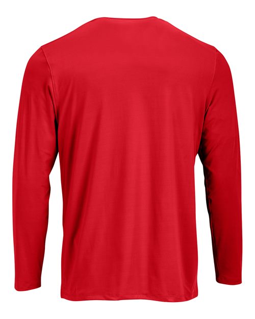 Paragon 222 Unisex Aruba Extreme Performance Long Sleeve T-Shirt - Red - back