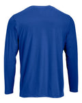 Paragon 222 Unisex Aruba Extreme Performance Long Sleeve T-Shirt - Royal - back
