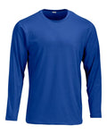 Paragon 222 Unisex Aruba Extreme Performance Long Sleeve T-Shirt - Royal - front