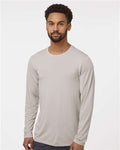 Paragon 222 Unisex Aruba Extreme Performance Long Sleeve T-Shirt - Sand - model front