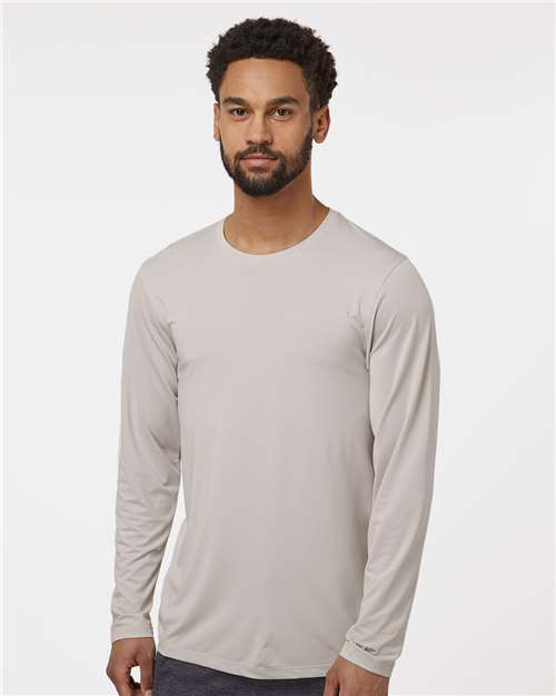 Paragon 222 Unisex Aruba Extreme Performance Long Sleeve T-Shirt - Sand - model front