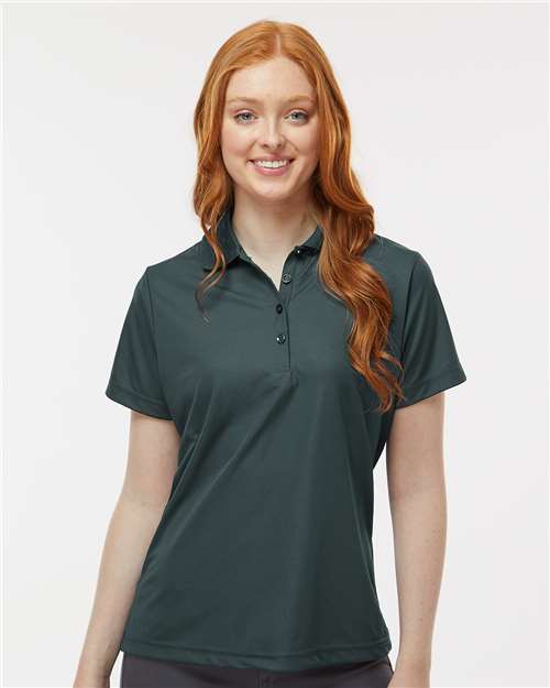 Paragon 504 Women's Sebring Performance Polo - Carbon - model front
