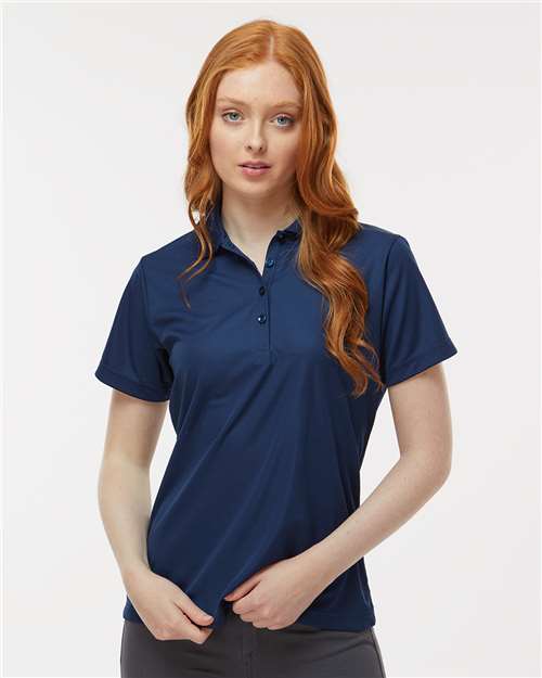 Paragon 504 Women's Sebring Performance Polo - Deep Navy - model front