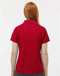 Paragon 504 Women's Sebring Performance Polo - Deep Red - model back