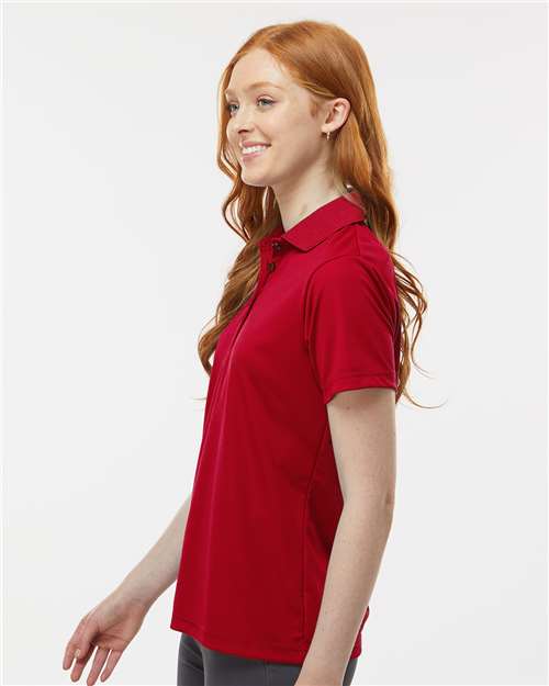 Paragon 504 Women's Sebring Performance Polo - Deep Red - model side
