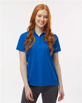 Paragon 504 Women's Sebring Performance Polo - Deep Royal - model front