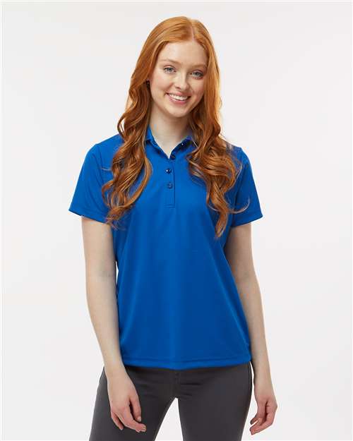 Paragon 504 Women's Sebring Performance Polo - Deep Royal - model front