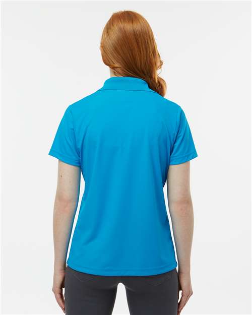 Paragon 504 Women's Sebring Performance Polo - Turquoise - model back
