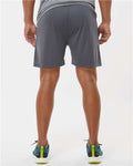 Badger 4146 Men's B-Core 5" Pocketed Shorts - Graphite - model back