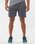 Badger 4146 Men's B-Core 5" Pocketed Shorts - Graphite - model front