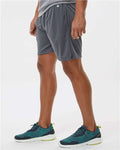 Badger 4146 Men's B-Core 5" Pocketed Shorts - Graphite - model side