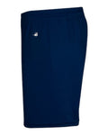 Badger 4146 Men's B-Core 5" Pocketed Shorts - Navy - side