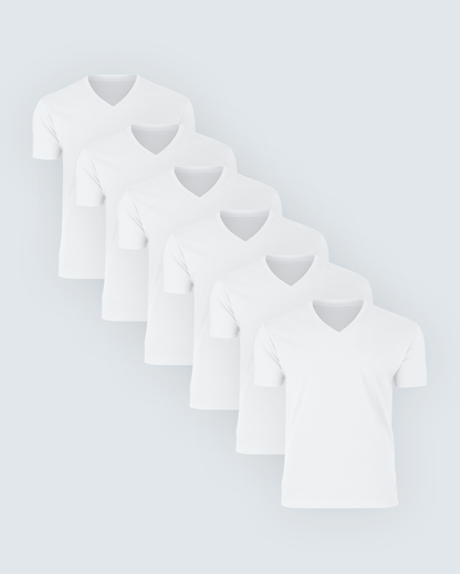 Men's V-Neck T-Shirt 6-Pack, additional view
