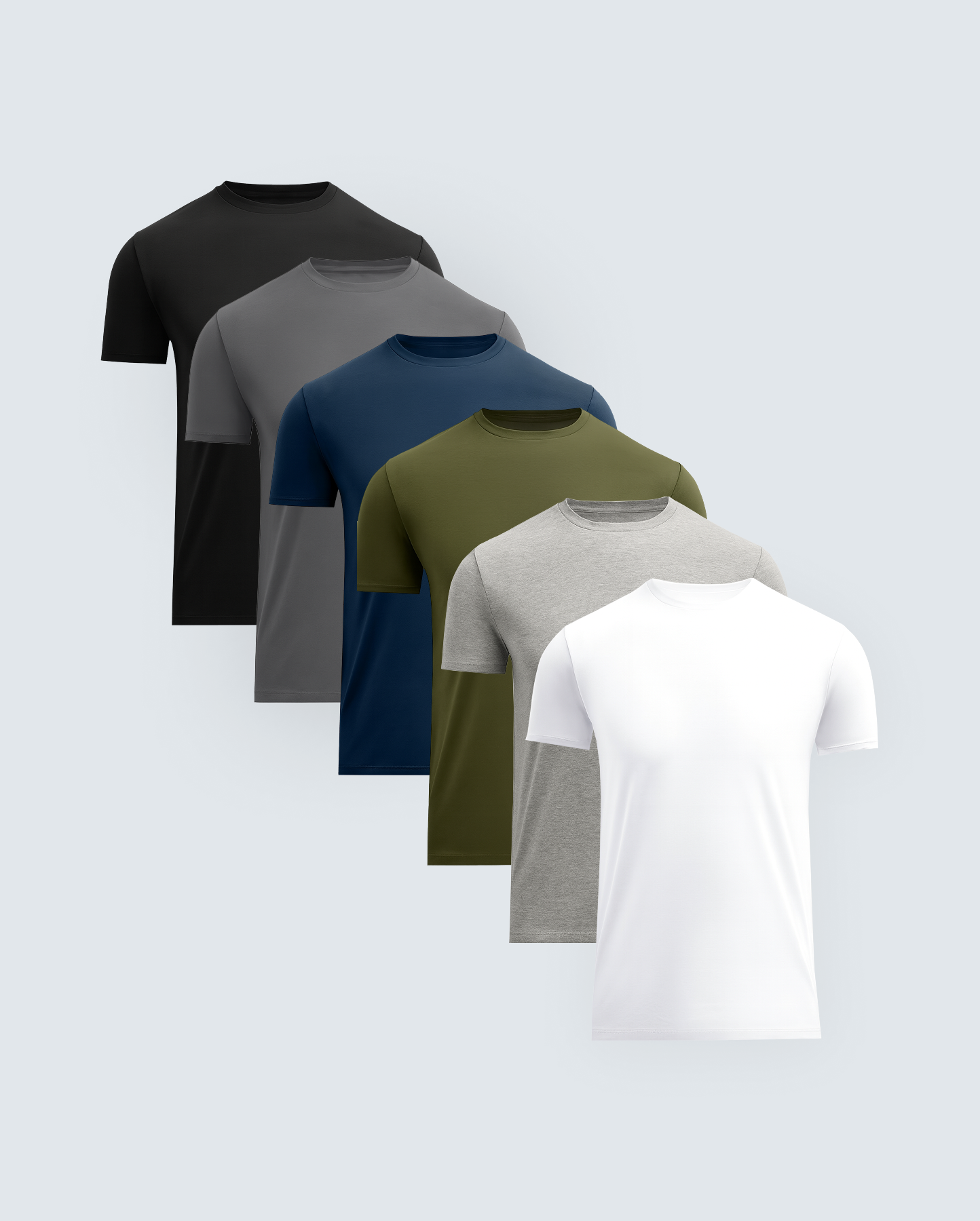 Classic Crew T-Shirt 6-Pack, front view