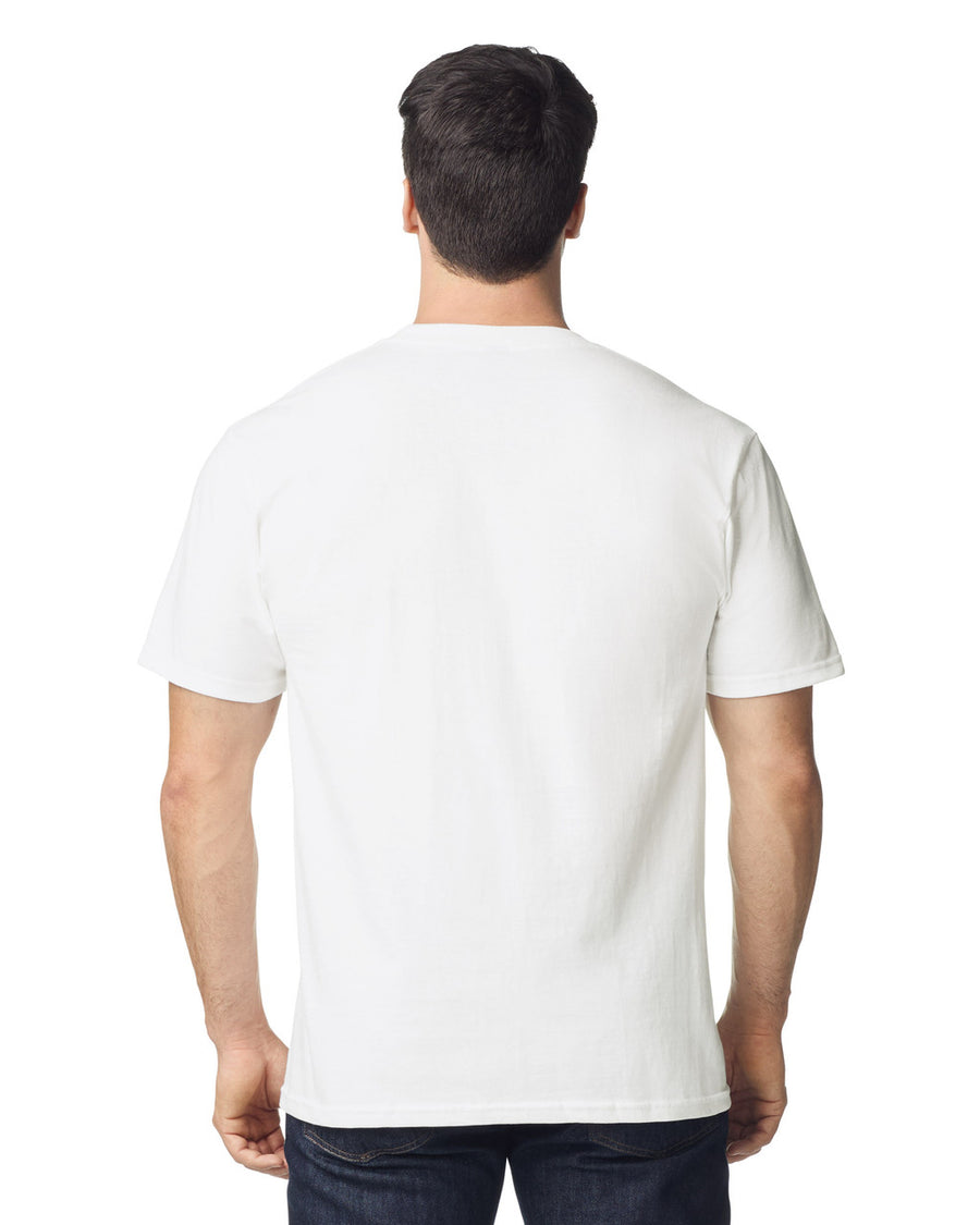Gildan GH000 Hammer T-Shirt - White - model back