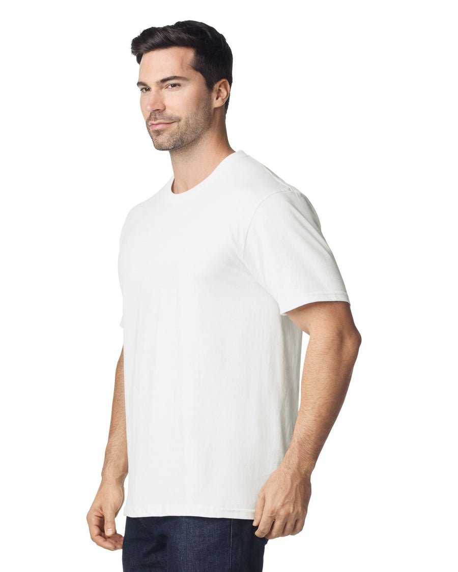 Gildan GH000 Hammer T-Shirt - White - model side