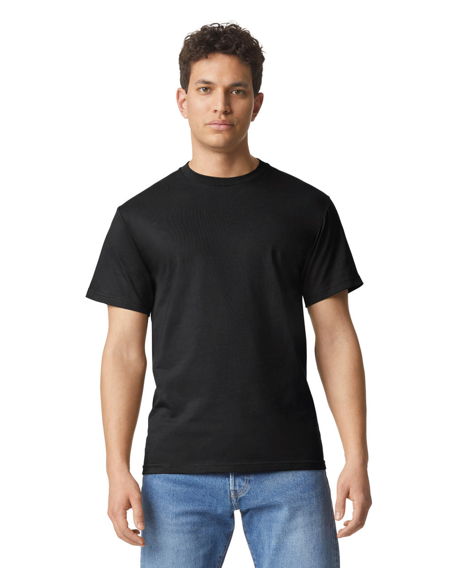 Gildan GH000 Hammer T-Shirt - Black - model front
