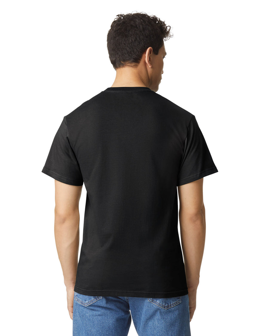 Gildan GH000 Hammer T-Shirt - Black - model back