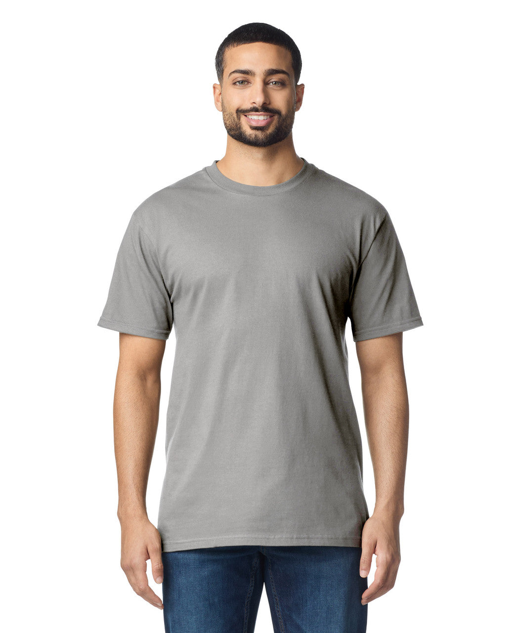 Gildan GH000 Hammer T-Shirt - Sport Grey - model front