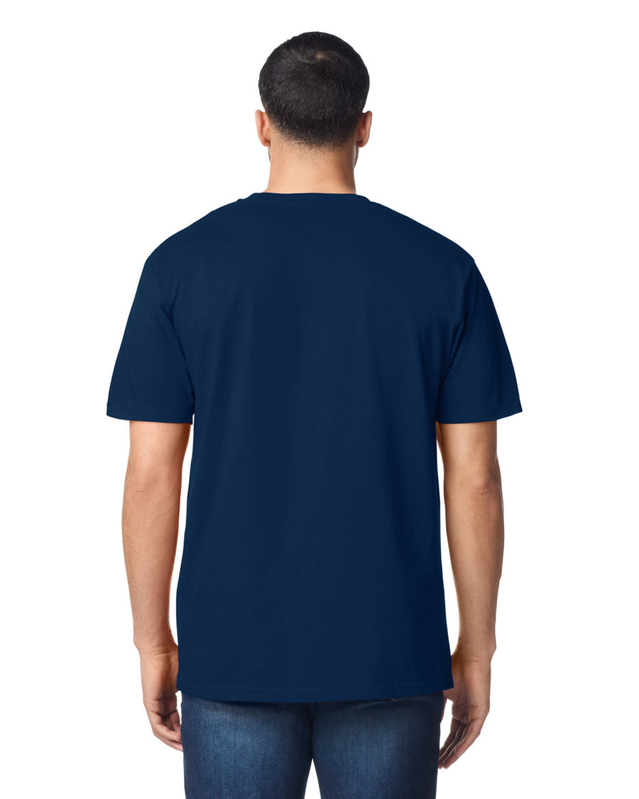 Gildan GH000 Hammer T-Shirt - Dark Navy - model back